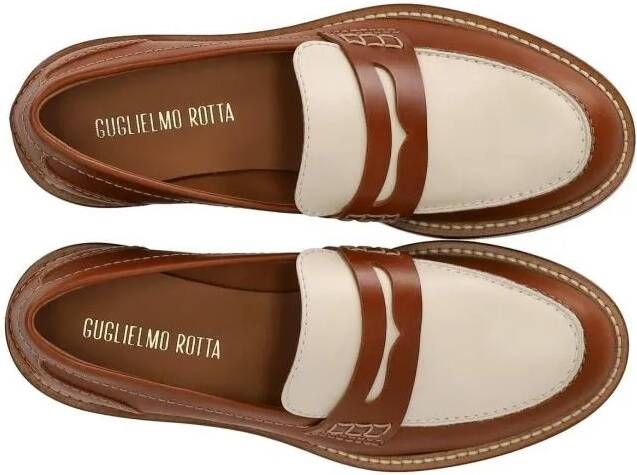 Guglielmo Rotta Pip Brown Loafer in bruin