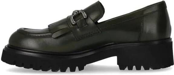 Guglielmo Rotta Wau Military Green Loafer in groen