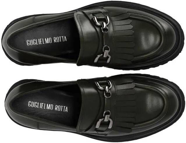 Guglielmo Rotta Wau Military Green Loafer in groen