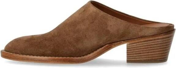 Guglielmo Rotta Low-Top Sneakers Chuck Brown Texan Clog in bruin
