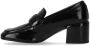 Halmanera Hoge hakken Glaze Black Heeled Loafer in zwart - Thumbnail 4