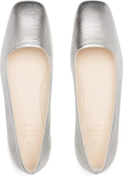 Henry Stevens Ballerinas Audrey B in zilver