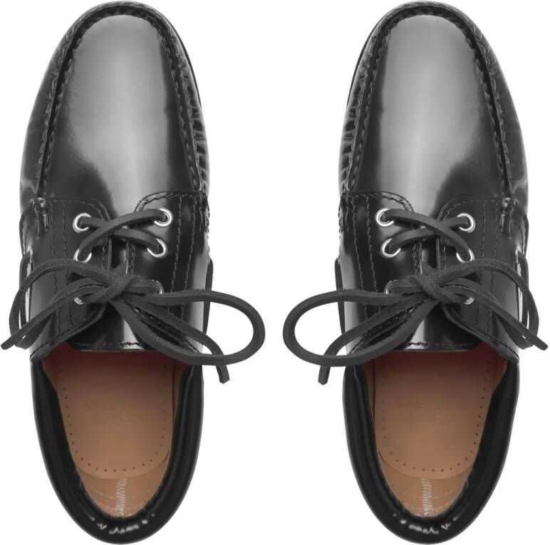 Henry Stevens Loafers Bootsschuh Morgan W DS in zwart