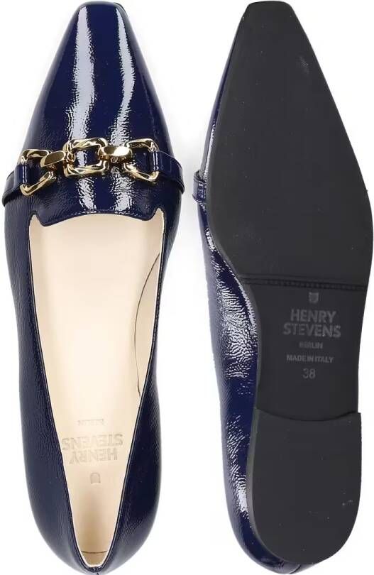 Henry Stevens Slippers & Mules Loafer Madison HVL in blauw