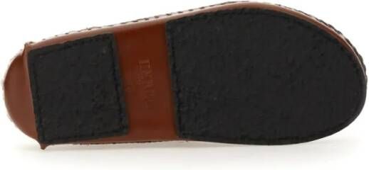 Hereu Hoge hakken "Cargol" Shearling Slingback in bruin