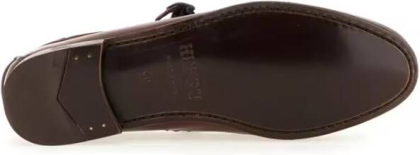 Hereu "Mary Jane Lorea Supple Shiny" Moccasins in rood