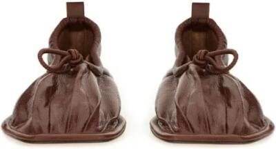 Hereu "Puntera" Supplement Dancer Flats in bruin