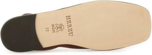 Hereu "Puntera" Supplement Dancer Flats in bruin