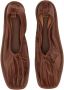 Hereu "Puntera" Supplement Dancer Flats in bruin - Thumbnail 4