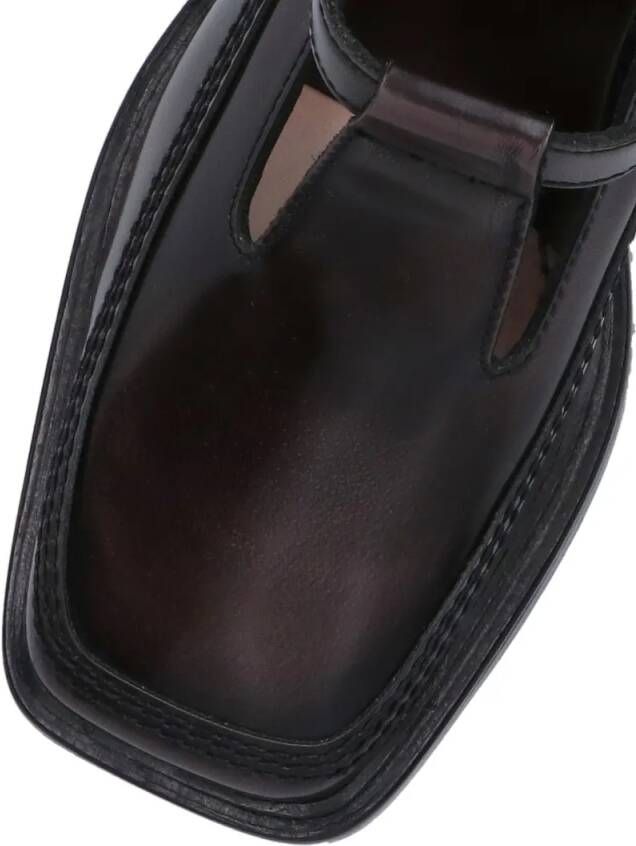 Hereu "Sio" Heel Loafers in zwart