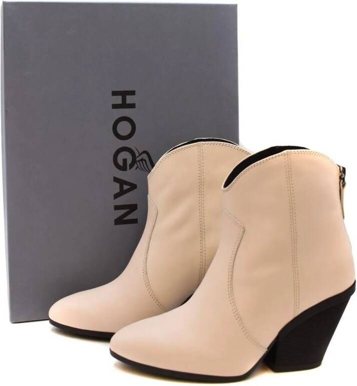 Hogan Boots Booties White in wit