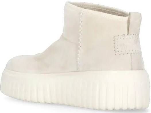 Hogan Boots H-Stripes Ankle Boots in beige
