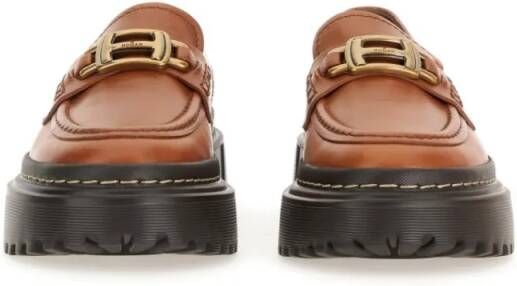 Hogan H619 Moccasin in bruin