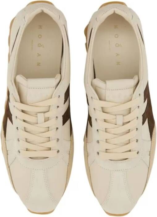 Hogan Low-Top Sneakers "86Er" Sneaker in beige