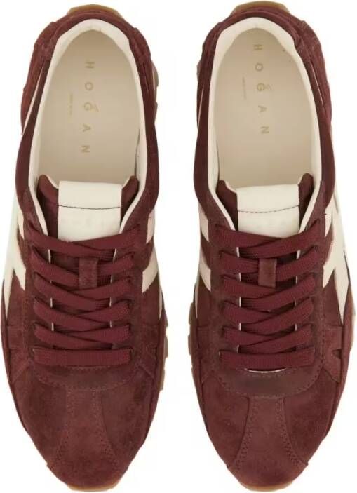 Hogan Low-Top Sneakers "86Er" Sneaker in rood