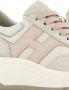 Hogan Low-Top Sneakers Beige Sneakers With Textured Upper And Sole in beige - Thumbnail 3