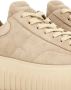 Hogan Low-Top Sneakers Beige Suede Sneakers With Lace-Up Front in beige - Thumbnail 2