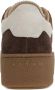 Hogan Low-Top Sneakers Brown Suede Sneakers With Platform Sole And Textur in bruin - Thumbnail 2