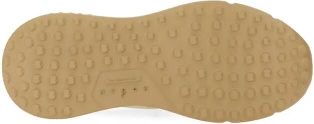 Hogan Low-Top Sneakers Chunky Sole Leather Sneakers in bruin