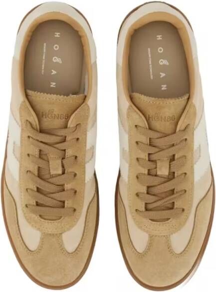 Hogan Low-Top Sneakers "Cool" Sneaker in beige