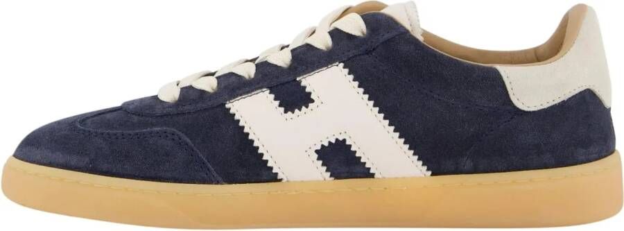 Hogan Low-Top Sneakers Dames Cool Allacciato H in blauw