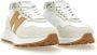 HOGAN Lage Sneakers Dames H641 Allacciato Maat: 42 Materiaal: Textiel Kleur: Beige - Thumbnail 10