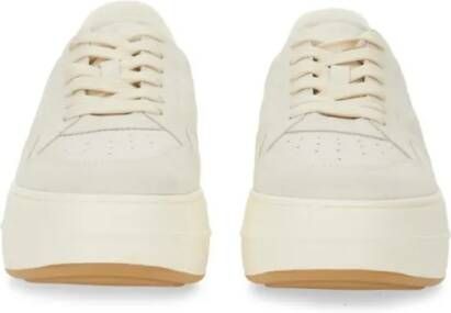 Hogan Low-Top Sneakers Elevated Leather Sneakers in wit