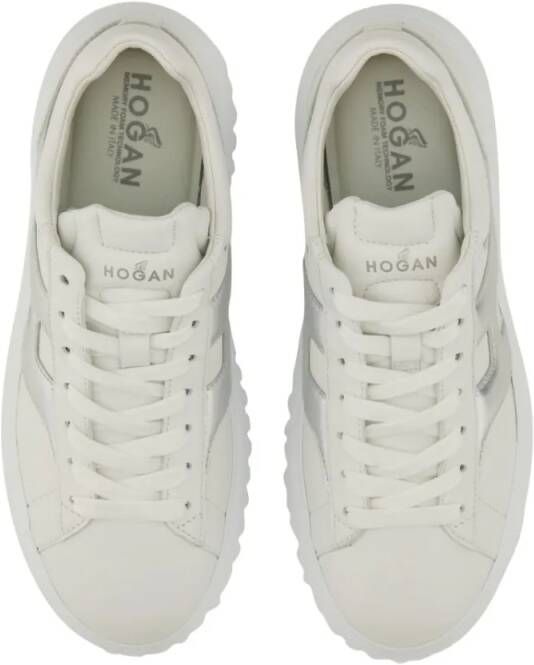 Hogan Low-Top Sneakers "H-Stripe" Sneaker in wit