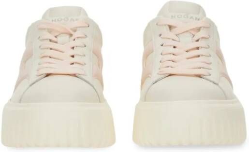 Hogan Low-Top Sneakers "H-Stripe" Sneaker in wit