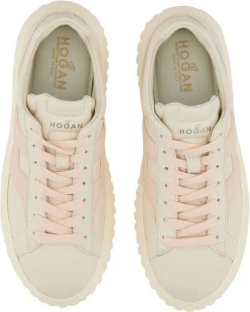 Hogan Low-Top Sneakers "H-Stripe" Sneaker in wit