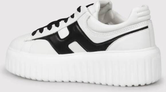Hogan Low-Top Sneakers H-Stripes Sneakers in wit