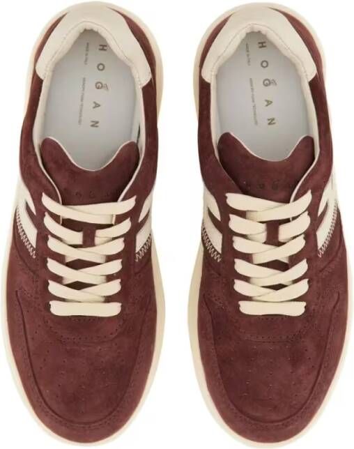 Hogan Low-Top Sneakers "H630" Sneaker in rood