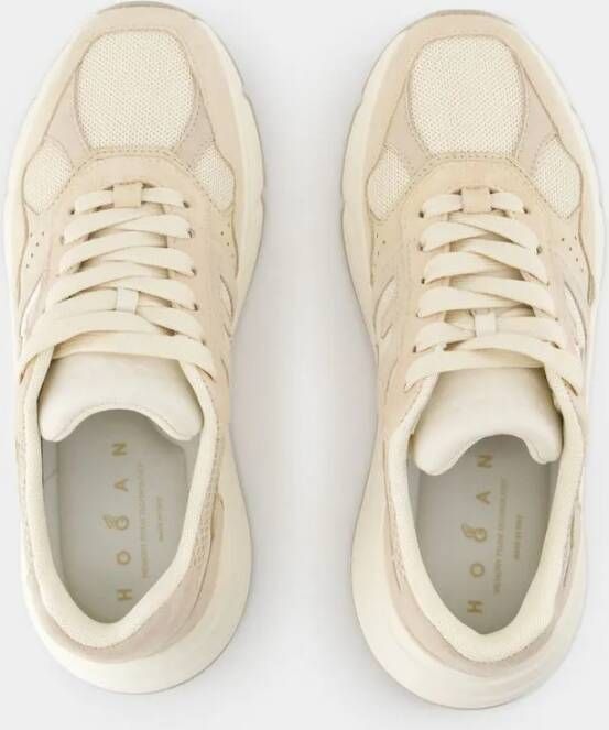 Hogan Low-Top Sneakers H669 Sneakers Leather Beige in beige