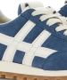 Hogan Low-Top Sneakers Soft Suede Sneakers With Contrasting Stripes in blauw - Thumbnail 4