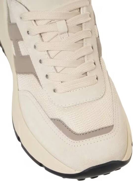 Hogan Low-Top Sneakers Suede Detail Hi-Fi Sneakers With Enhanced Comfort in beige