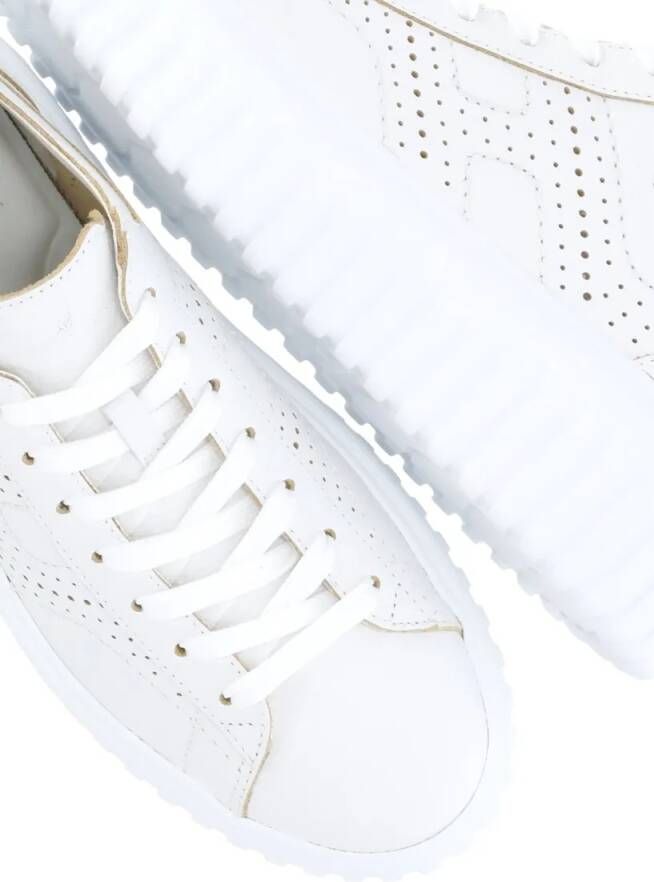 Hogan Low-Top Sneakers White H Stripes Sneakers in wit