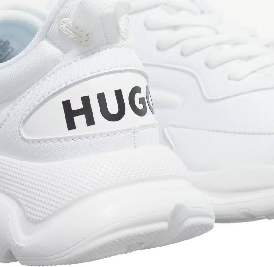 HUGO Low-Top Sneakers Leon Runn in wit