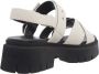 HUGO Sandalen Kris Sandal in crème - Thumbnail 3