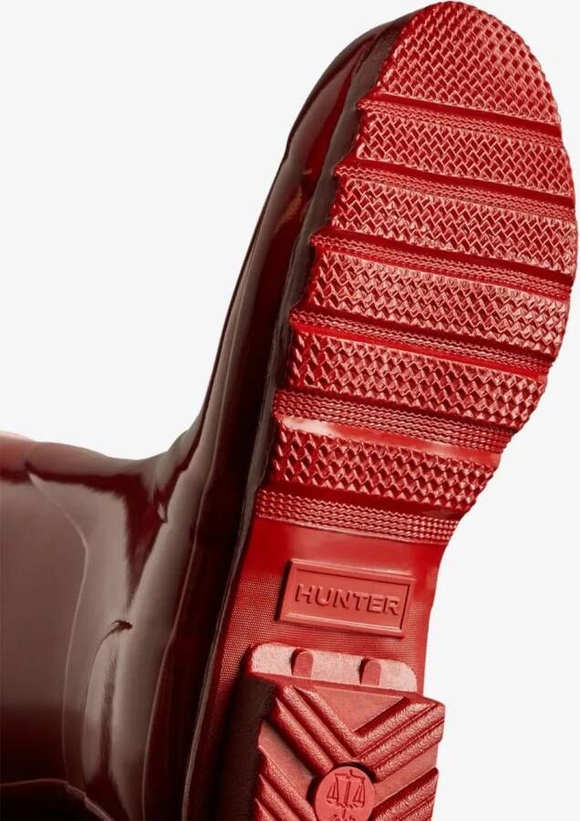 Hunter Boots & laarzen Boots Red in rood