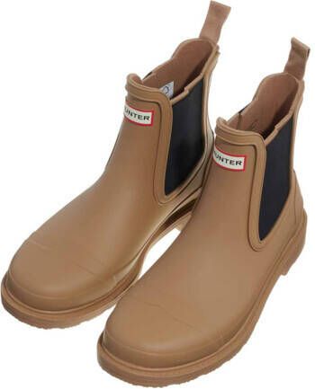 Hunter Boots & laarzen Commando Chelsea Boot in beige
