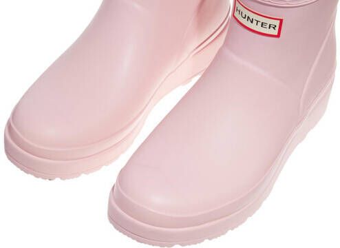 Hunter Boots & laarzen Play Short Boot in poeder roze