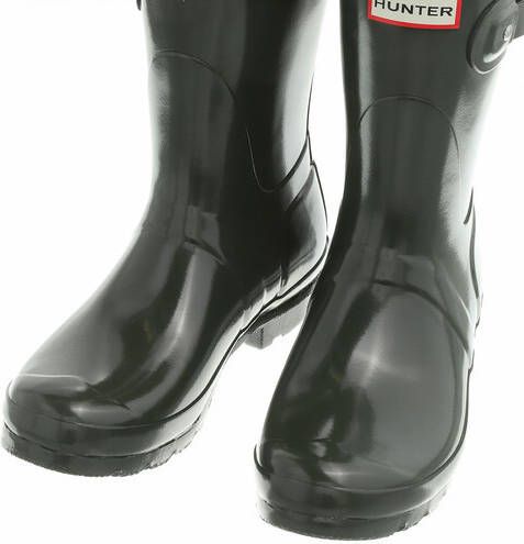 Hunter Boots & laarzen Womens Original Short Gloss in groen