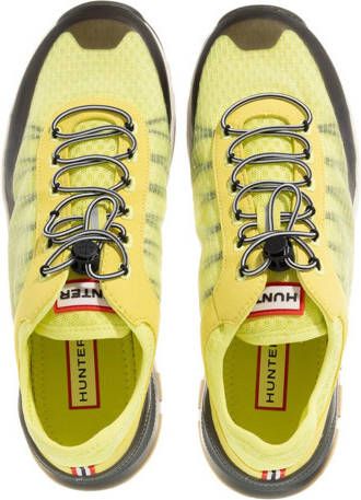 Hunter Sneakers Travel Trainer in geel