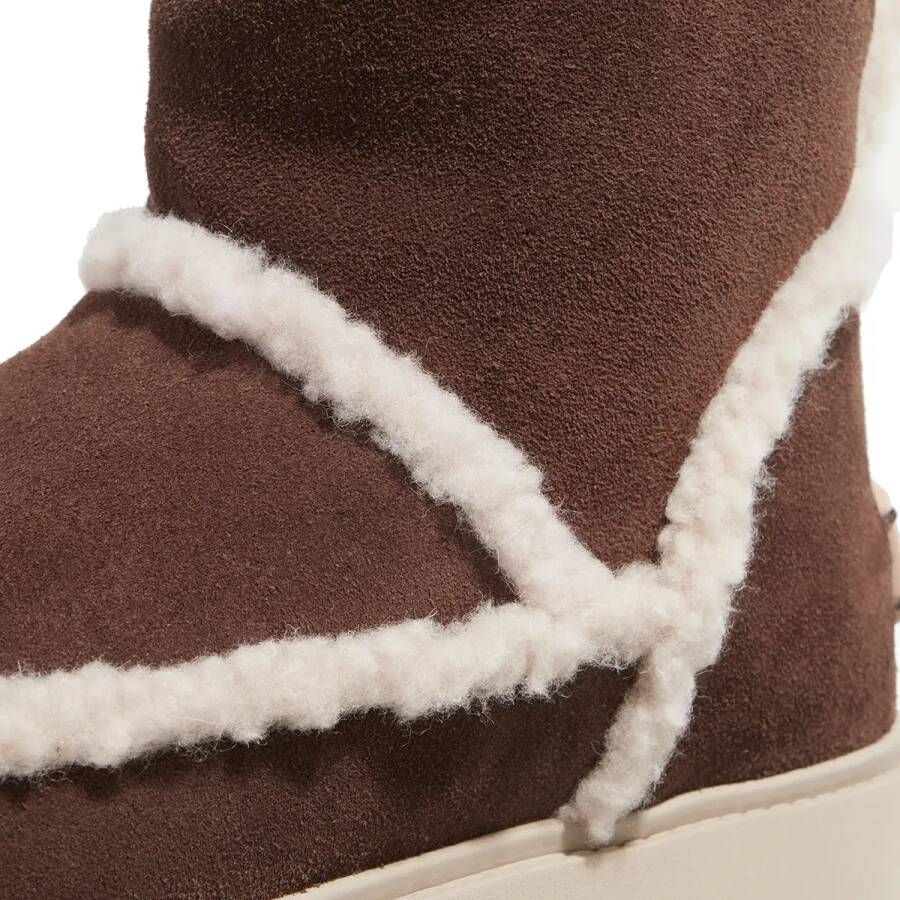 INUIKII Winterlaarzen Classic Low Shearling in bruin