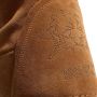 Inuikii Westerse Stijl Geborduurde Laarzen Brown Dames - Thumbnail 4