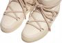 INUIKII Full Leather Vachtlaarzen Warme Laarzen Dames Creme - Thumbnail 10