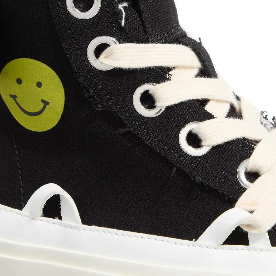 INUIKII High-Top Sneakers DISTRESSED MATILDA in zwart