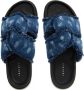 INUIKII Slippers & Mules Soft Crossed Jeans in blauw - Thumbnail 2
