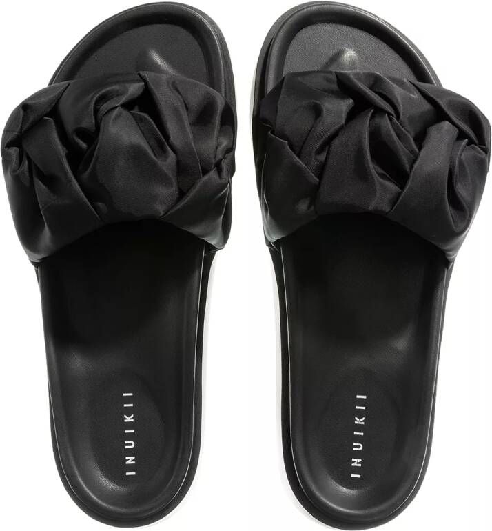 INUIKII Slippers & Mules Fjord Flower in zwart