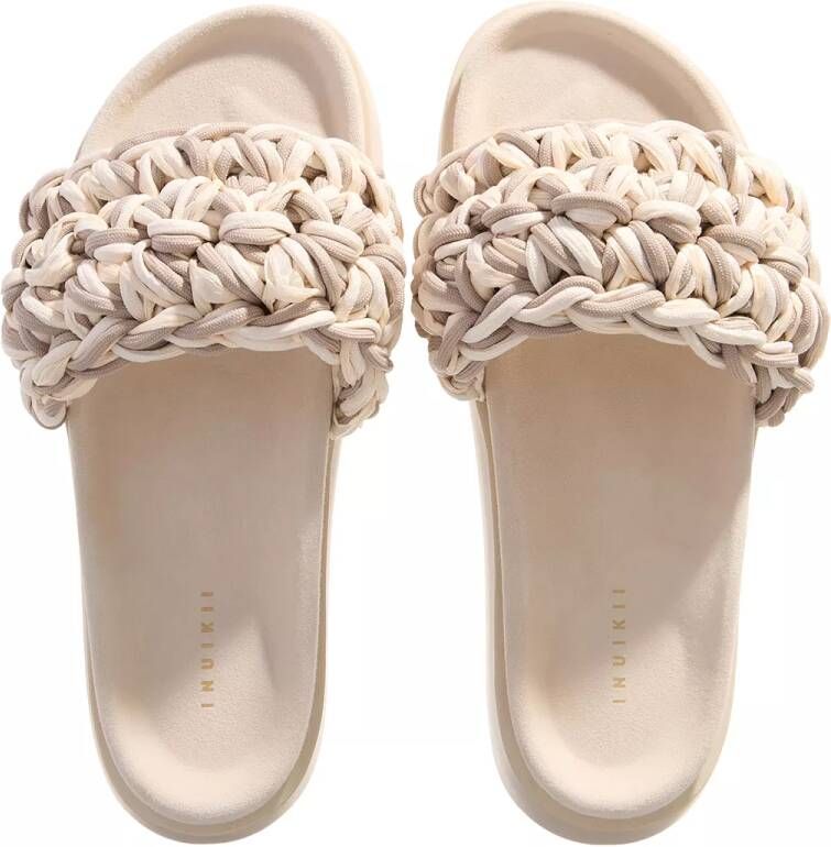 INUIKII Slippers Multilace Slide in beige